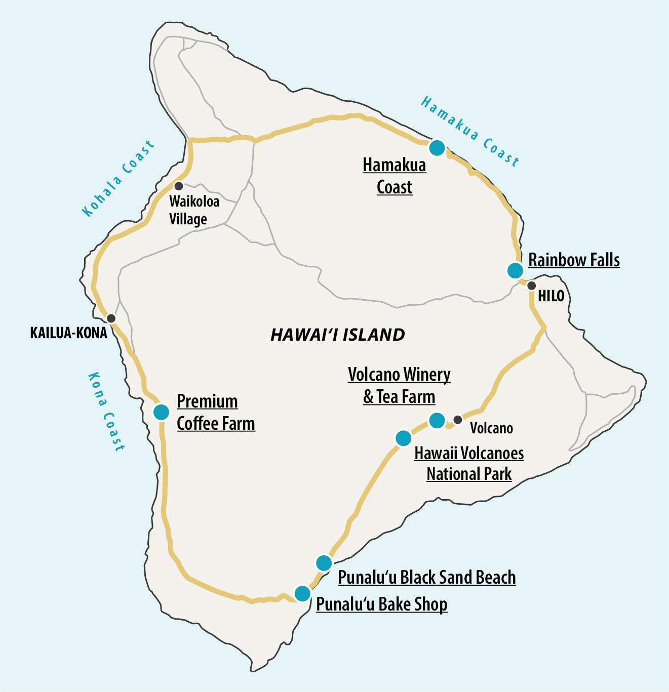 big island tour in a day