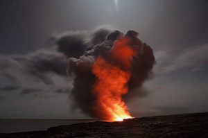 Kilaueau volcanic eruption