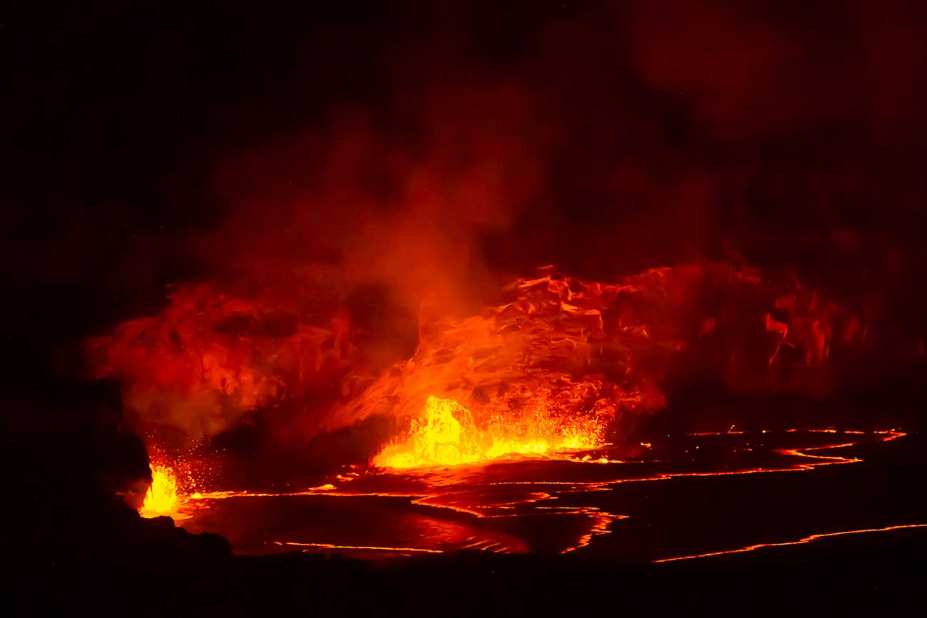 Halemaumau eruption